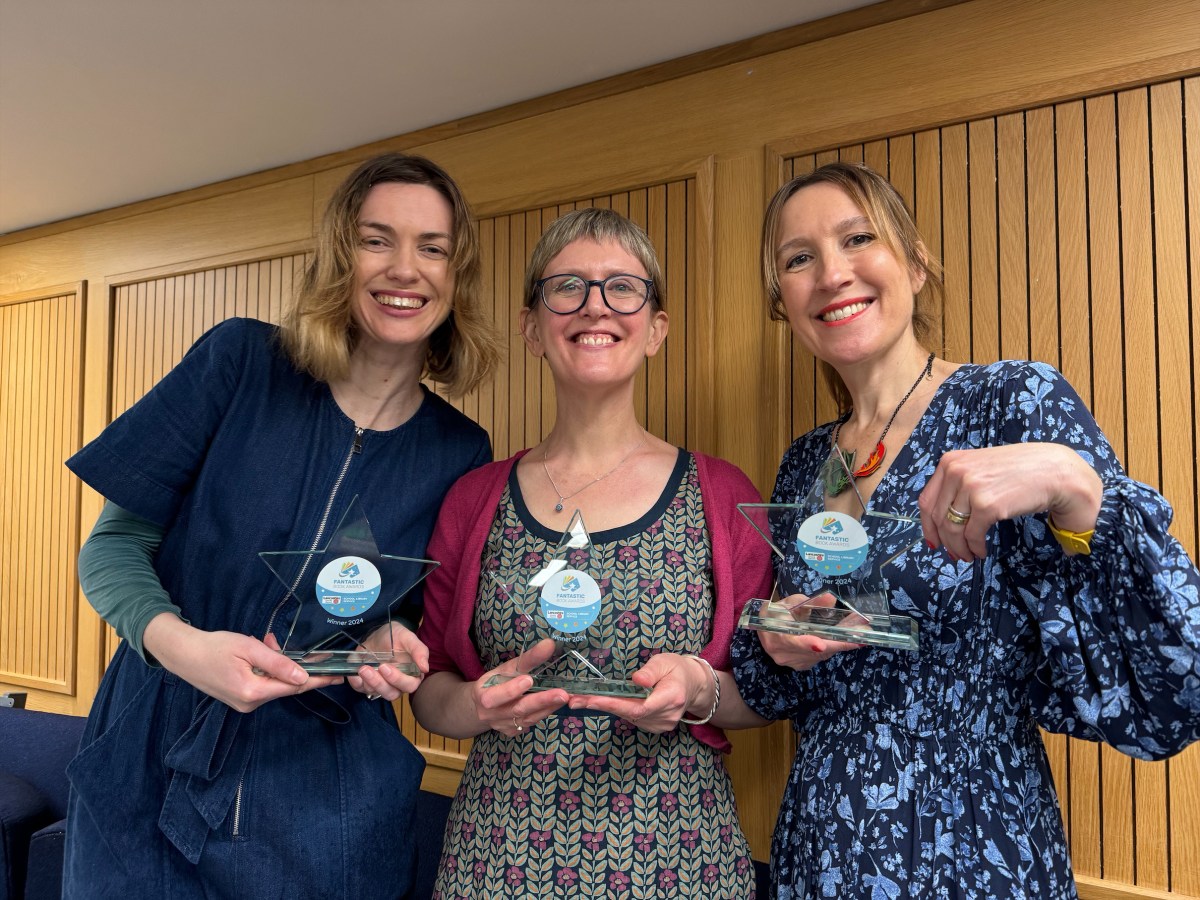 Small wins an&nbsp;award!